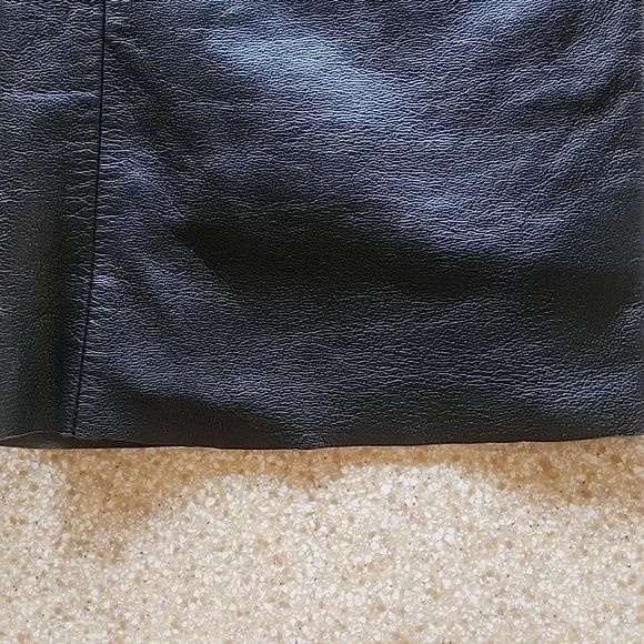 Cache Leather Pants Black Butter Soft Fully Lined Size 4 - Picture 10 of 15